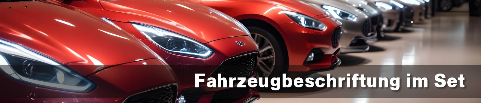 Fahrzeugbeschriftung Banner