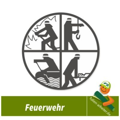 Feuerwehr Symbole Retten Loschen Bergen Schutzen