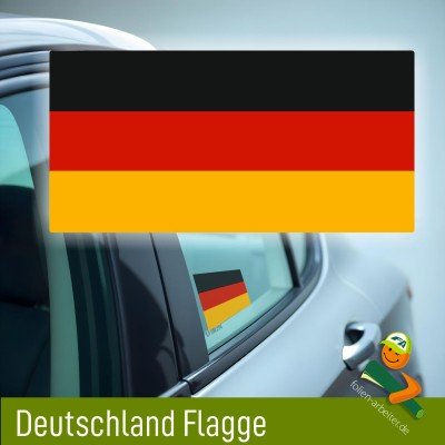 Deutschland Flaggenaufkleber