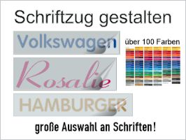 Schriftzug gestalten